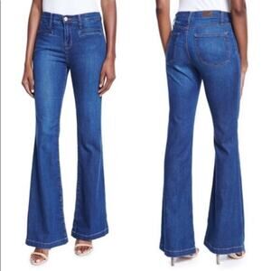 Joie Nouveau Flare Cobalt Wash Jeans Size 27